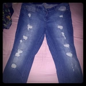 SOLD Torrid Size 22 short bombshell skinny jeans